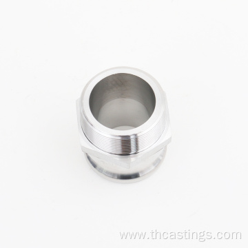 High-Quality Turning Parts aluminum Water Pipe thread Parts